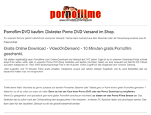 Tablet Screenshot of pornofilm-dvdshop.com